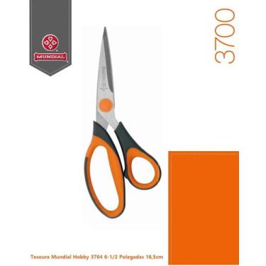 Imagem de KIT Tesouras linha 3700 Mundial com cabo Soft Touch - 2 Tesouras