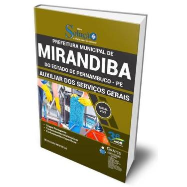 Imagem de Apostila Prefeitura de Mirandiba - PE - Auxiliar de Serviços Gerais