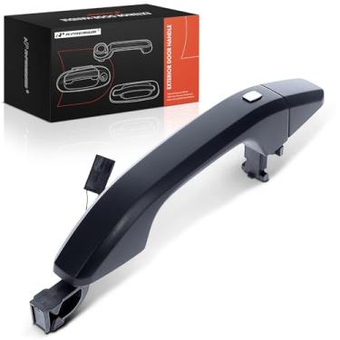 Imagem de A-Premium Maçaneta externa frontal ou traseira compatível com Chevrolet Silverado 1500, Tahoe, Suburban e GMC Sierra 1500, Sierra 2500 3500 HD, Yukon XL, Hummer EV SUV Pickup, Primed Black