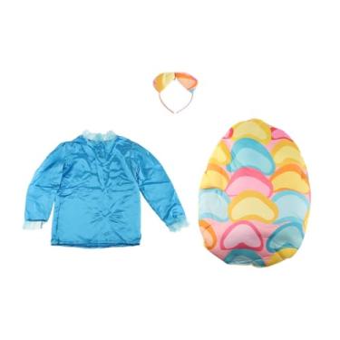 Imagem de Fiocias Fantasia infantil de Páscoa, fantasia de Halloween para eventos escolares, performance em palco, L