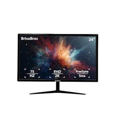 Imagem de Monitor Gamer 24" IPS AMD FreeSync 75Hz 2K Full Hd Ultrafino, HDMI, DP, P2(24")