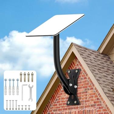 Imagem de Starlink, Kit Starlink, Kit de Montagem Starlink, Acessorios Starlink, Compatível Com V2 Starlink, Suporte para Poste Starlink Externo para Satélite Starlink Internet Kit para Telhado