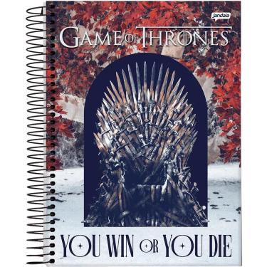 Imagem de Caderno Univ. 320Fls 20Mat Game of Thrones Capa 2 - Jandaia