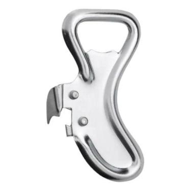 Imagem de Abridor de Lata e Garrafa Inox 9cm - Viel