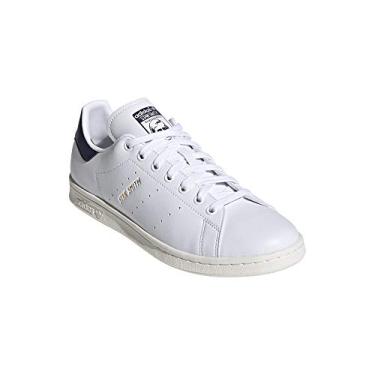Imagem de adidas Tênis masculino Stan Smith, Branco nuvem/nenhum/off-white, 37 BR