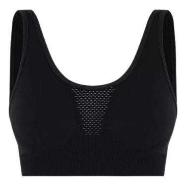 Imagem de Top Feminino Lupo Attack II Sem Costura de Alta Sustentação Sem Bojo A