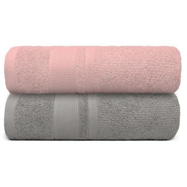 Imagem de Kit 2 Toalha Banhão Master 90x160 Gigante 100% Algodão Gramatura 550 -