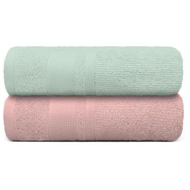 Imagem de Kit 2 Toalha Banhão Master 90x160 Gigante 100% Algodão Gramatura 550 -