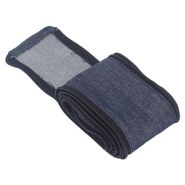 Imagem de Tampa do Cabo da Tocha de Soldagem, Manga de Proteção de Jeans Resistente Ao Calor para Mangueira de Soldagem Tig, 5cmx4m, Com Design de Zíper, Universal para de Tocha de