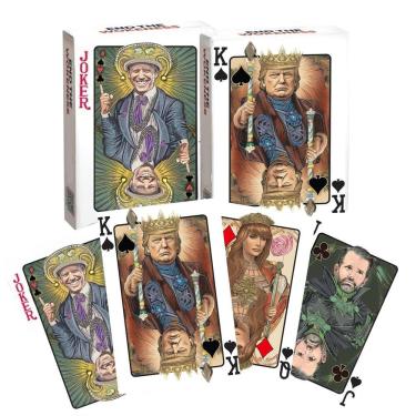 Imagem de Cartas de baralho Trump Poker Card Deck 2 baralhos +54 cartas