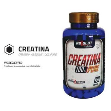 Imagem de Creatina 120 Cápsulas Absolut - 100% Pura, Monohidratada e Micronizada
