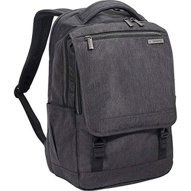 Imagem de Samsonite Mochila para laptop utilitária moderna, Mochila de laptop de paráculo utilitário moderno, Carvão mesclado, One Size