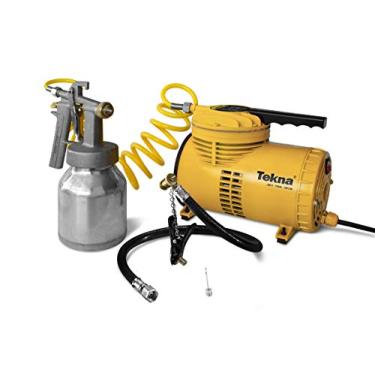 Imagem de Tekna Compressor De Ar Direto Bivolt Cd1.2Bk Com Kit