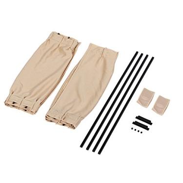 Imagem de Cortina de janela do carro GRCFUMO, tons de janela de carro ajustáveis, viseira de cortina para amamentação para amamentar, trocar de roupa, acampar (Beige)