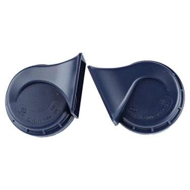 Imagem de Huzina de Carros de 12V, Kit de Chifre Alto do Caracol Elétrico, Chifre Impermeável de Alto e Baixo Tom para a Maioria Dos Carros, Qualidade de Som Claro Com Tom Baixo, Material