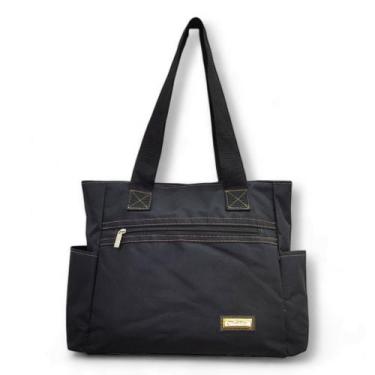 Imagem de Bolsa Feminina Grande de Ombro Pasta Universitaria Notebook Curso Facu