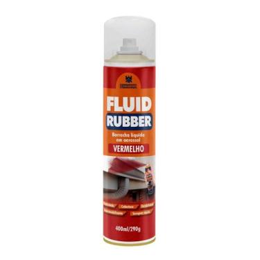 Imagem de Borracha Líquida Vermelha - Fluid Rubber 400Ml/290G - Er Do Brasil