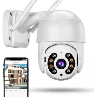 Imagem de Camera Ip A8 Wifi Externa Hd Sensor De Movimento Ptz Speed Dome a Prova Agua