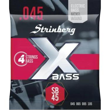 Imagem de Encordoamento Strinberg Para Contra Baixo SB45 - 4 Cordas