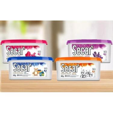 Imagem de Kit Com Anti Mofo Secar Original Variados 180g Elimina Odor Desumidifi