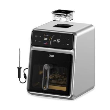 Imagem de Dreo Frigideira combinada ChefMaker, cozinhe como um profissional apenas pressionando um botão, panela Smart Air Fryer com sonda de cozinha, atomizador de água, 3 modos de cozimento profissionais, 5,7