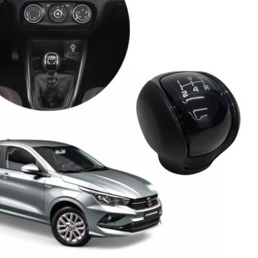 Imagem de Manopla Bola Câmbio Fiat Cronos 2018 2019 2020 2021 2022 2023 2024 202