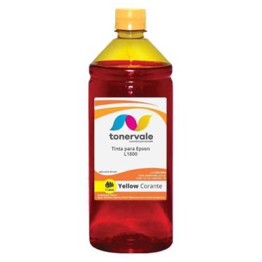 Imagem de Tinta Tankfull Para Impressora Epson Bulk Ink L 1800 T6734 Yellow Cora