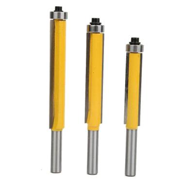 Imagem de Fresadora ftvogue 3PCS com haste de 8 mm com rolamento para madeira