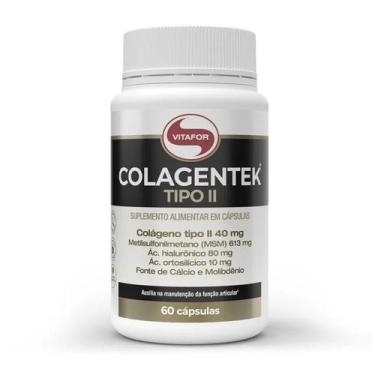 Imagem de Colagentek Colageno tipo II 60 cap Vitafor
