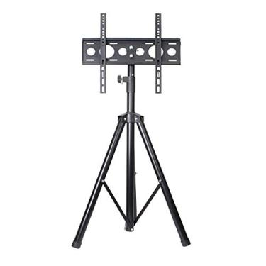 Imagem de WYUYIWH Suporte universal para TV multifuncional, suporte dobrável universal para TV, cabide móvel para TV, suporte de exibição de chão, altura ajustável, fácil de dobrar e transportar