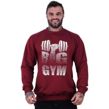 Imagem de Blusa Moletom Basic MXD Conceito Sem Touca Treino Fitness Inverno-Masculino