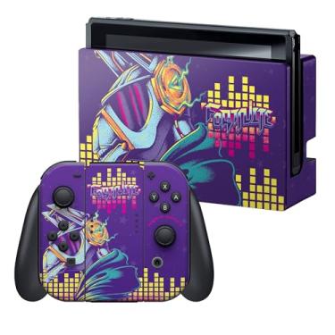 Imagem de Razer Fortnite Console Skin: Switch (2017) - Full Wrap - Premium 3M Cast Vinyl - Scratch Protection - Unique Designs & Finishes - Easy Application - DJ Yonder