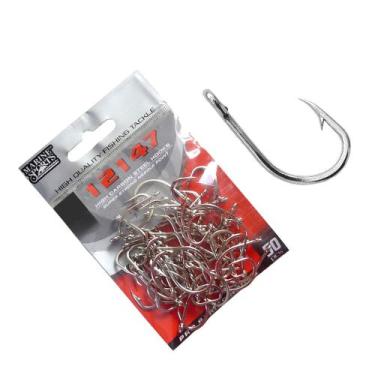 Imagem de Anzol Marine Sport 12147 Nickel C/50un N12 Muito Resistente