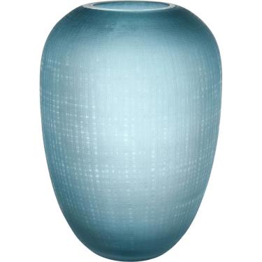 Imagem de Cuttings Vaso 34X23X23Cm Vidro Azul