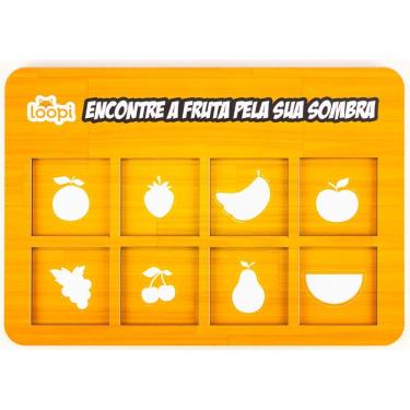 Imagem de Jogo Sombra Das Frutas - T0012 - Loopi Toys