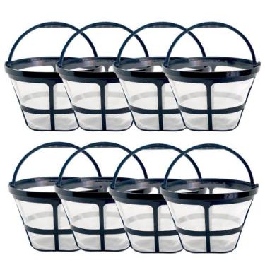 Imagem de Kit 8 Filtros Permanente Para Cafeteira Britânia Philco CP15 Ph14 Plus