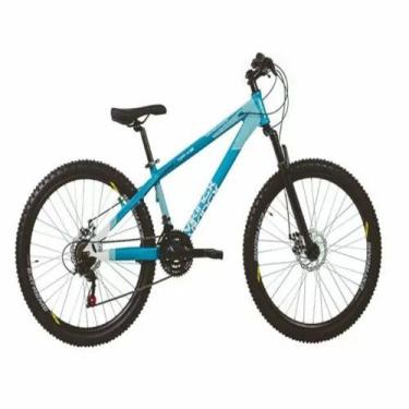 Imagem de Bicicleta Vikingx X-35 Aro 26 de 21V Câmbios Importado Azul Com Branco