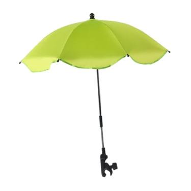Imagem de Bothyi Guarda-chuva com Clipe para Carrinho de Bebê, Cadeira de Praia, Guarda-chuva, Suprimentos, Guarda- Da Moda, Sombra para Plantas, Jardim, Atividades, Verde, Tamanho real