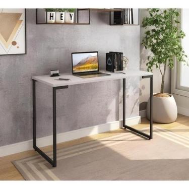 Imagem de Escrivaninha Industrial Escritorio Home office 120 x 50 Cm Mesa Notebo