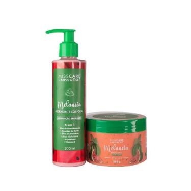 Imagem de Kit Hidratante + Esfoliante Corporal Melancia Miss Rôse 200g