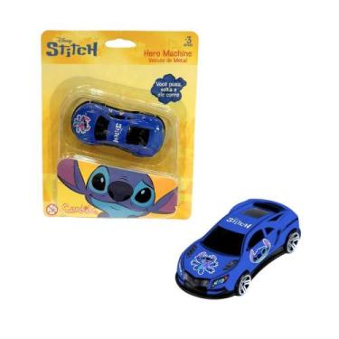Imagem de Mini Carrinho Pull Back Stitch Roxo - Candide