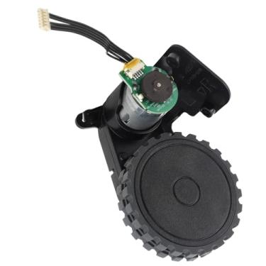 Imagem de Conjunto de Rodas de Rodas para Conga 2290 Ultra 1790 para Useelif 1300 para BG950MAX, ABS Robôs a pó de Limpeza de Robôs de Substituição Robô de Roda de Roda de Varredura (R)