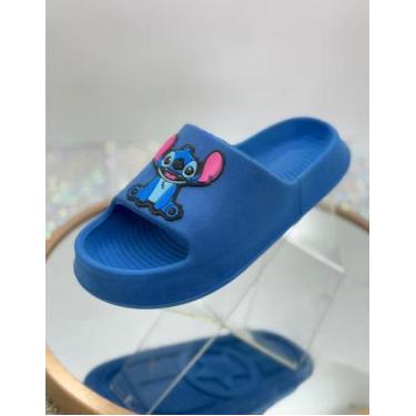 Imagem de Chinelo Sandalia Nuvem Slide Menino Menina Solado Antiderrapante Lillo