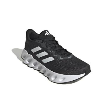 Imagem de adidas Tênis masculino Switch Run, Preto/Branco/Prata Halo, 11