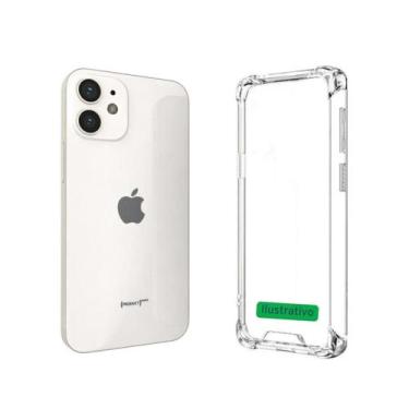 Imagem de Capa compatível com IPhone 12 Mini capinha transparente - Hrebos