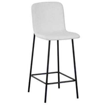 Imagem de Banqueta Celeste - Tecido Off White - rivatti