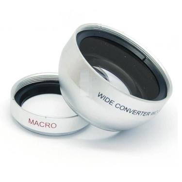 Imagem de Lente Conversão Swat 58mm 0.68X AF Wide + Macro (Prata)