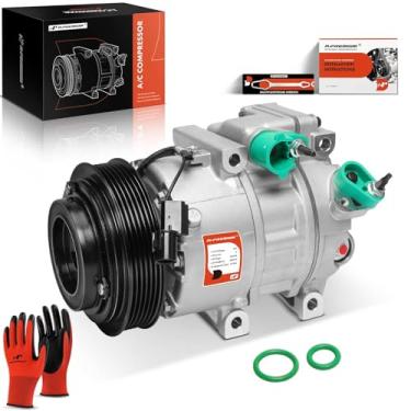 Imagem de A-Premium Compressor de ar condicionado AC com embreagem compatível com Kia Optima 2008 2.4L e Hyundai Santa Fe 2009 2.7L