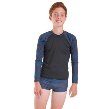 Imagem de Conjunto UV Masculino Infanto Juvenil Solenza Moda Praia - Siolenza, 8