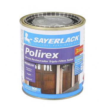 Imagem de Verniz Base Solvente Brilhante Polirex Mogno 900ml Sayerlack